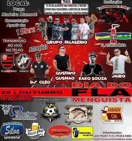 Dia do Flamenguista será comemorado neste sábado na Madeira Mamoré