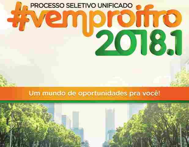 Seis novos cursos ampliam o número de vagas presenciais do IFRO
