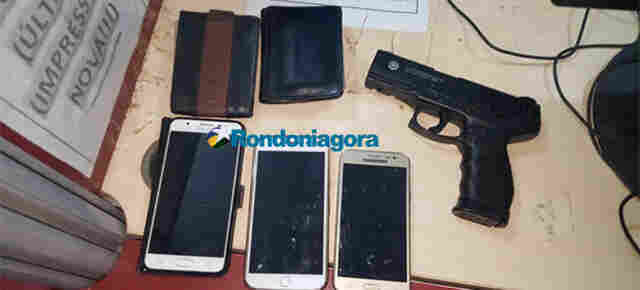Trio é detido após vários assaltos com arma de brinquedo na Zona Leste de Porto Velho