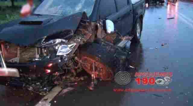 Idosa morre em grave acidente na BR-364 e criança de 7 anos fica em estado grave