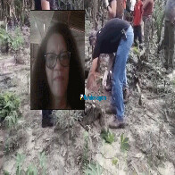 Filha de desaparecida acredita que corpo encontrado em cova rasa pode ser da mãe