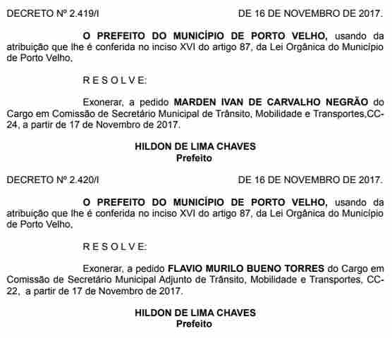 Diretor administrativo assume a Semtran; prefeito conversa com engenheiro