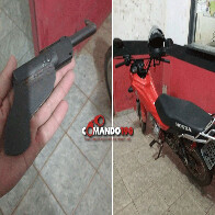 Menor e comparsa suspeitos de vários roubos são detidos tentando fugir para cidade vizinha
