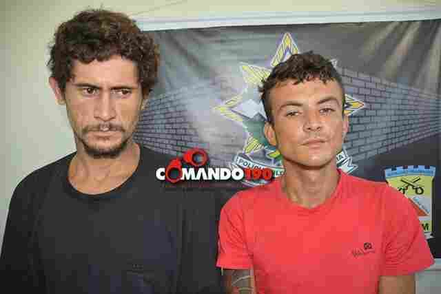 Dupla é presa após agredir e roubar ancião