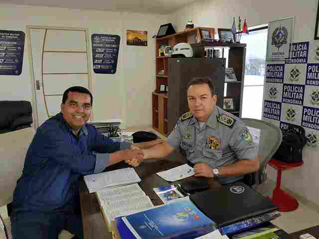 Garçon anuncia mais de 130 policiais militares para base do Ulisses Guimarães