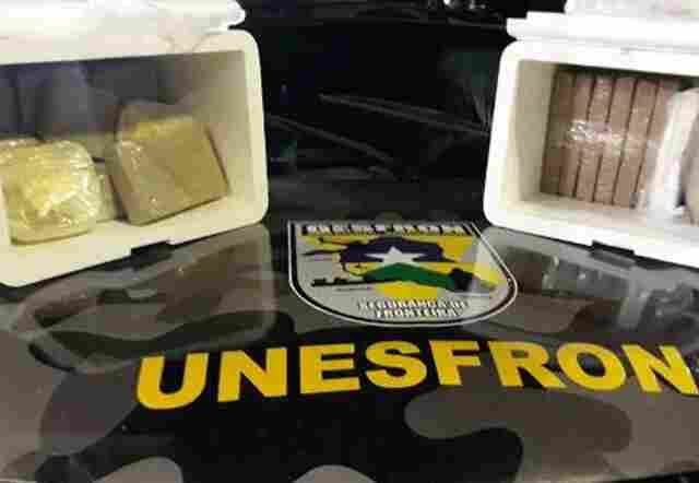 Assessor de deputado e comparsa são presos com cerca de 30 quilos de drogas na BR-425