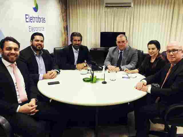 Jean Oliveira acompanha na Eletronorte plano de trabalho das obras da ponte no rio Jamari em Itapuã do Oeste.