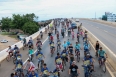 Mais de 500 pessoas participam de passeio ciclístico para celebrar aniversário de Ji-Paraná
