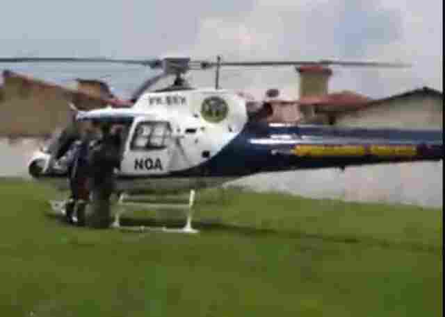 Samu faz resgate aéreo de paciente em estado grave com apoio do NOA em Porto Velho