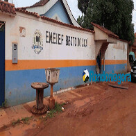 Casal de bandidos entra em escola em busca de vagas, tenta roubar e atinge vigilante com tiro no ombro