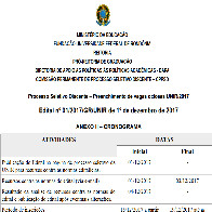 UNIR divulga edital de processo seletivo para preenchimento de vagas ociosas