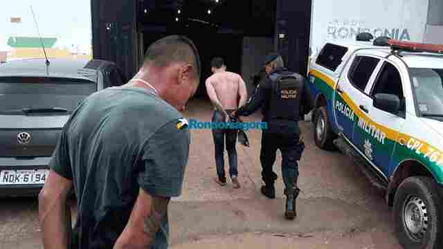 Dupla é presa após roubo e intensa perseguição em Porto Velho