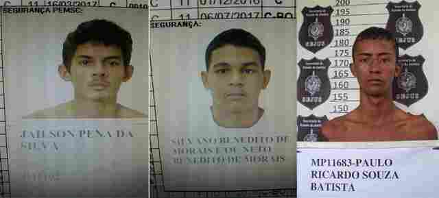 PM consegue recapturar três detentos que fugiram do presídio 470