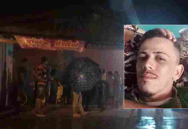 Apenado é executado com quatro tiros