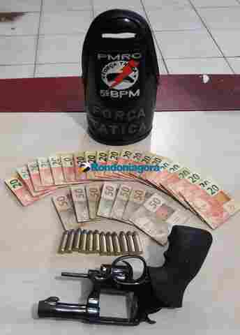 Jovem fazendeiro é preso com arma em Candeias