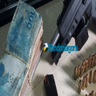 Monitorado por tornozeleira é preso armado e com R$ 7.500 em carro