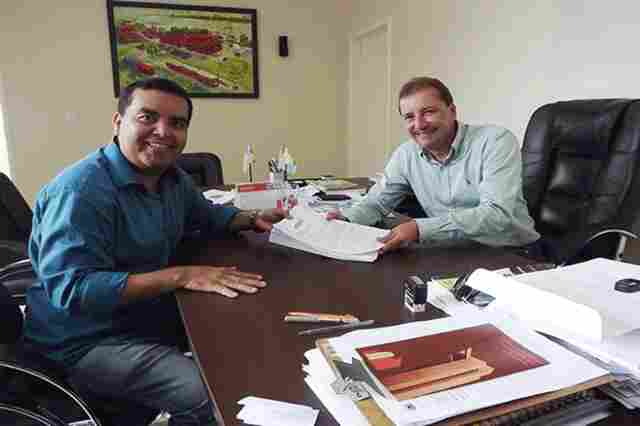 Garçon comunica a Hildon Chaves que R$ 36 milhões disponíveis para Capital