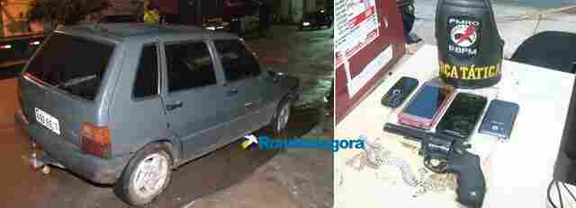 Trio é preso acusado de vários roubos em Porto Velho