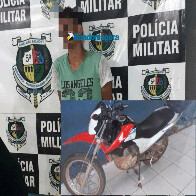 Trabalhador tem moto roubada por adolescente quando entregava conta de energia