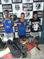 Trio é preso após furtar roupas, perfumes e tênis em residência de Porto Velho