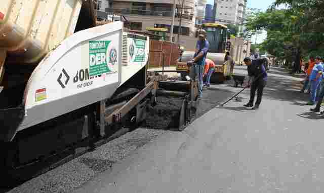 Governo e prefeitura retomam programa de recapeamento de ruas em Porto Velho