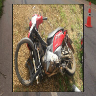 Motociclista morre na BR-364 atropelado por caminhão após invadir pista contraria