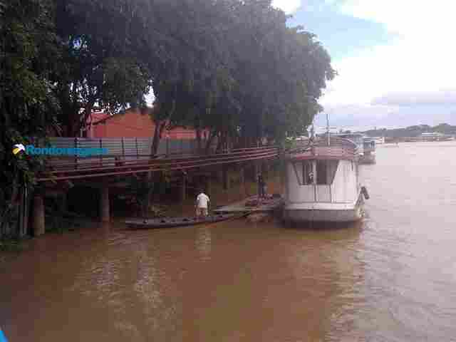 Nível do Rio Madeira chega a 14,87 metros em Porto Velho e 20,81 em Abunã