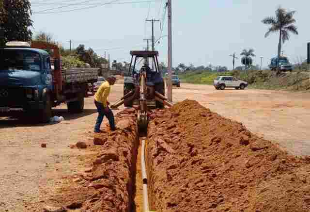 Caerd conclui expansão de rede de água tratada em Ji-Paraná