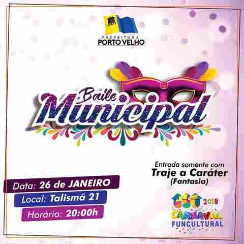 Carnaval oficial de Porto Velho começa nesta sexta-feira e final de semana tem várias atrações