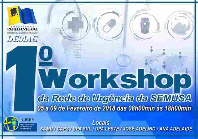 Servidores da saúde participam de treinamento sobre rede de urgência e emergência