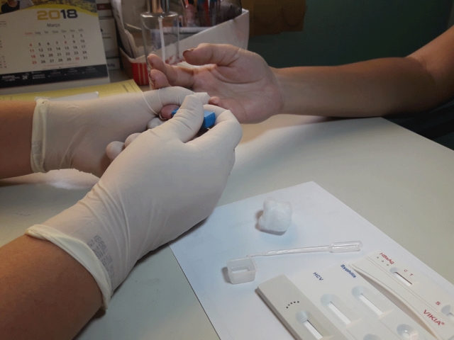 Secretaria de Saúde de Ji-Paraná realiza mutirão de teste rápido de HIV, hepatite e sífilis