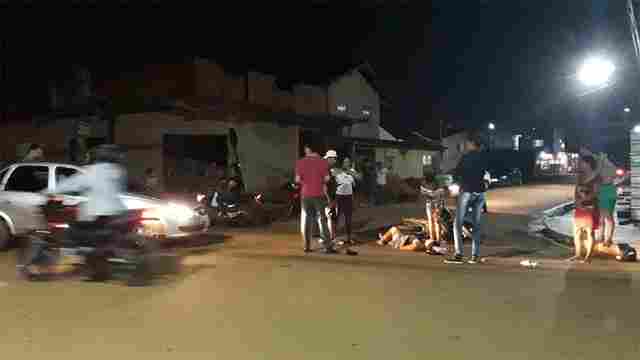 Casal fica ferido após colisão na Zona Leste