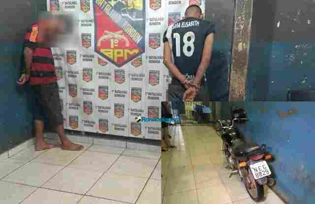 Monitorado por tornozeleira e adolescente suspeitos de roubo são detidos após perseguição