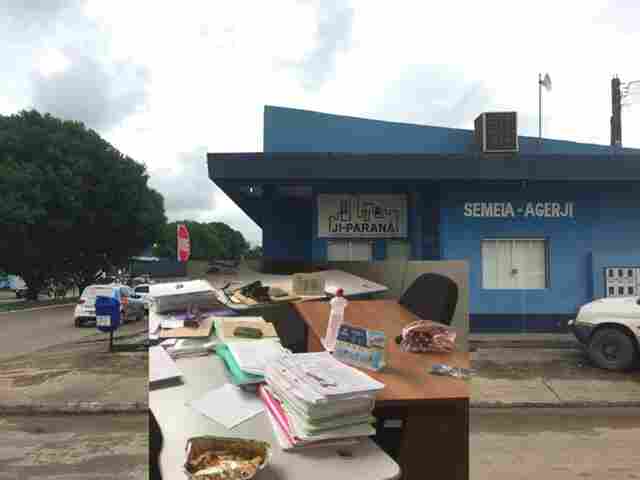 Criminosos furtam computadores e arquivos de notificações da Secretaria de Meio Ambiente de Ji-Paraná