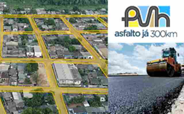 Saiba tudo sobre o maior programa de asfaltamento de Porto Velho
