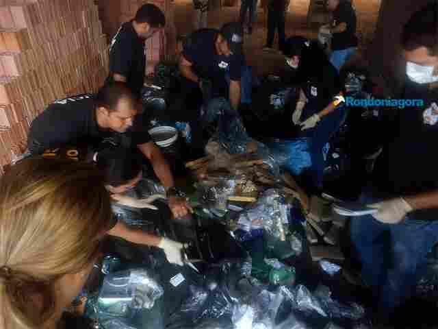 Denarc incinera meia tonelada de droga em Porto Velho; fotos