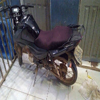 Apenado é preso com motocicleta roubada