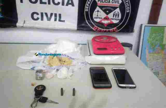 Denarc prende mais dois por tráfico de drogas em Porto Velho