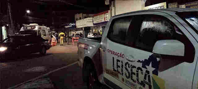 Operações da Lei Seca prendem 25 pessoas em Porto Velho