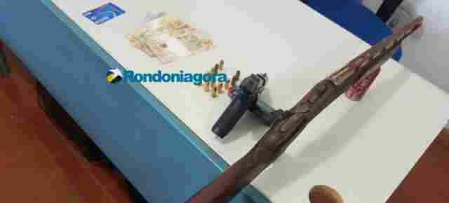 Integrantes de facção criminosa são presos com armas em Porto Velho