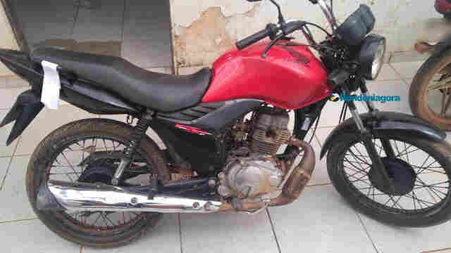 Foragido é preso com moto furtada em Porto Velho