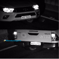 Criminosos com roupa da PM Ambiental rendem bombeiros e roubam caminhonete