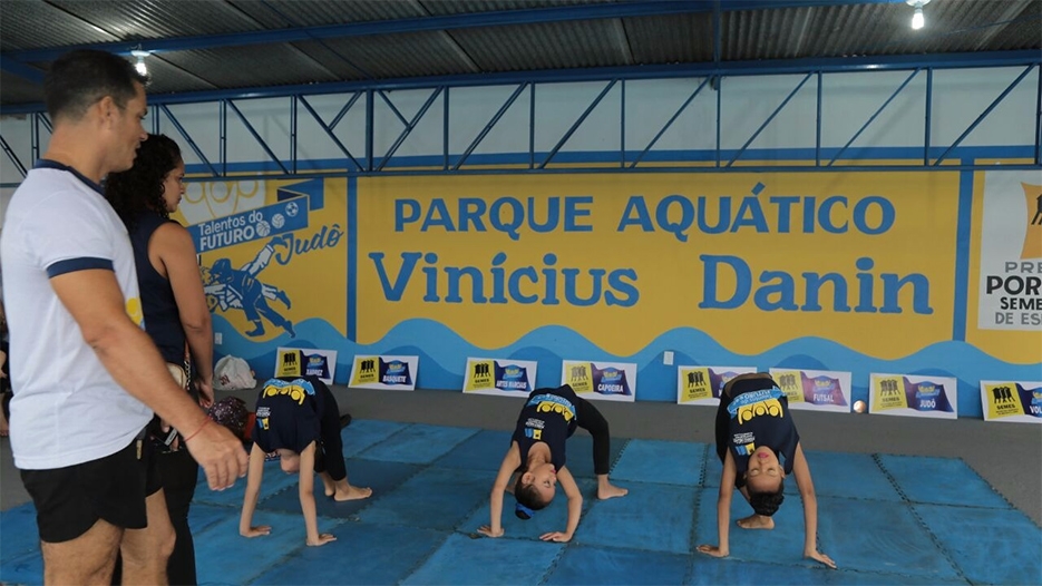 Semes realiza atividades especiais no Parque Aquático Vinicius Danin
