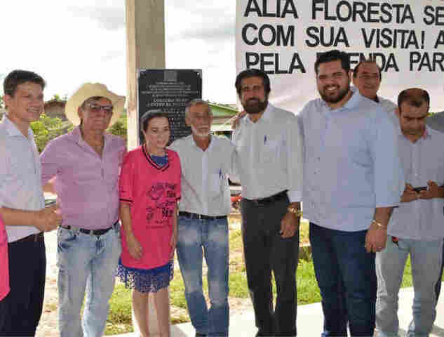 Jean Oliveira participa da inauguração do Centro Multiuso da Semtras em Alta Floresta do Oeste