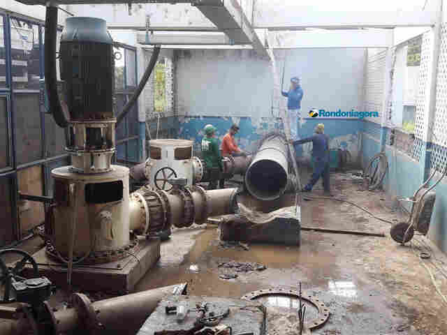 Rompimento da adutora no Bate Estaca e descarga elétrica aumentaram problemas de abastecimento