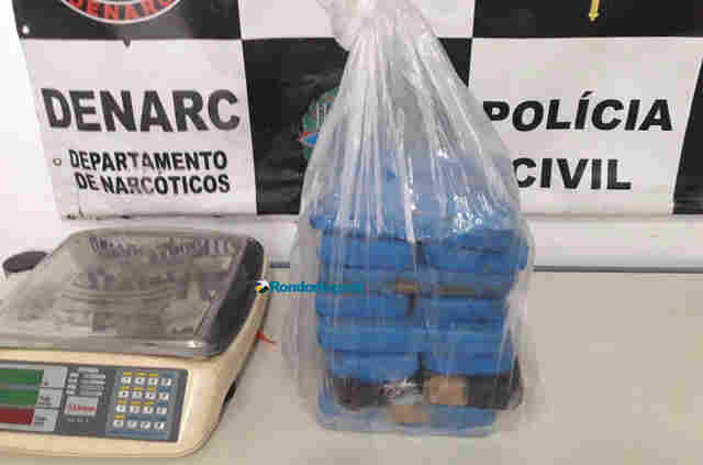 Denarc apreende 20 quilos de cocaína em lataria de carro deixado para revisão em oficina