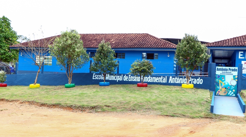 Prefeitura de Ji-Paraná entrega reforma e ampliação da Escola Rural Antônio Prado