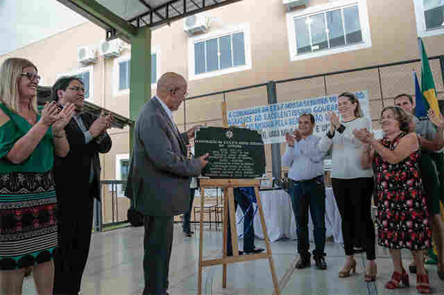 Governo inaugura escola de ensino fundamental no bairro Agenor de Carvalho, em Porto Velho