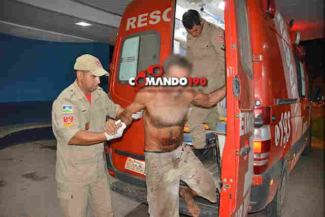 Homem é baleado por desconhecidos