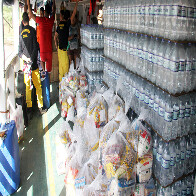 Defesa Civil segue ao Baixo Madeira com quatro mil fardos de cestas básicas para ajudar ribeirinhos